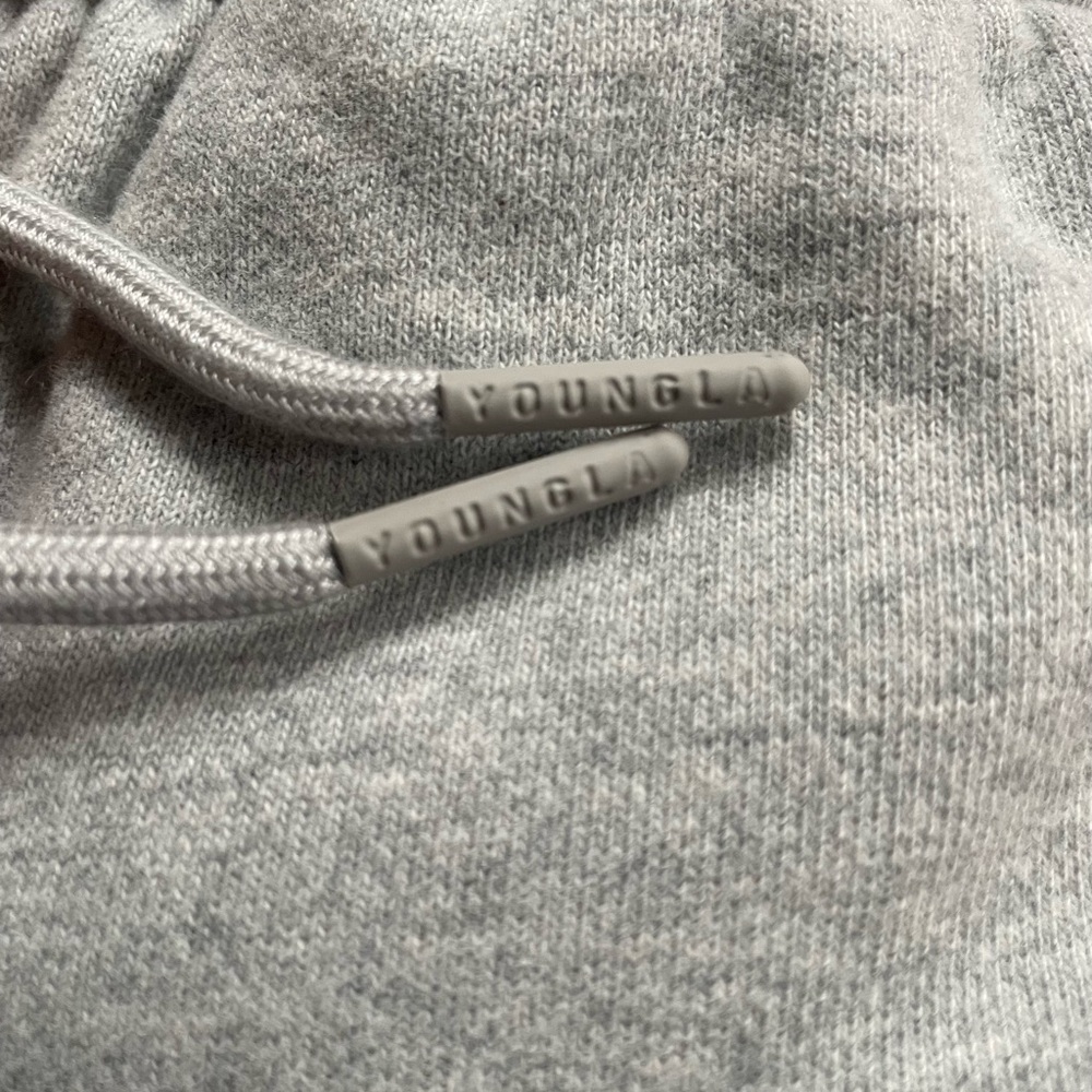 {L} NWT YoungLA #245 Autograph Jogger Heathered Grey - Picture 7 of 8